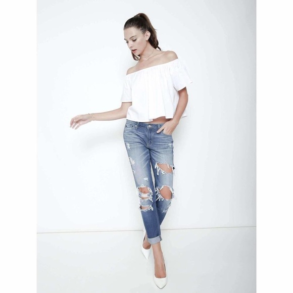 KanCan Denim - KanCan Distressed Boyfriend Jeans